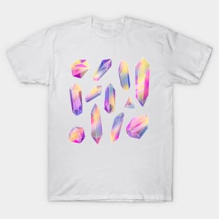 Iridescent crystals T-Shirt